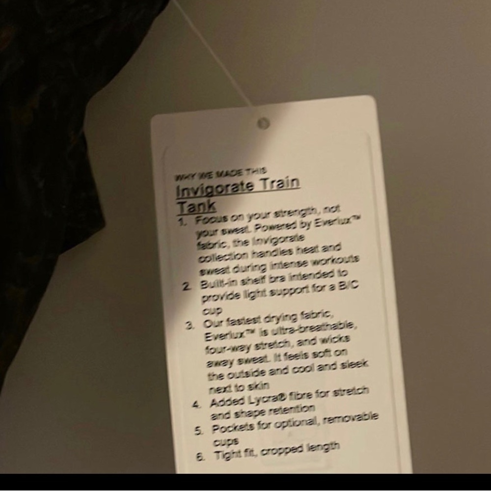 Lululemon tank top